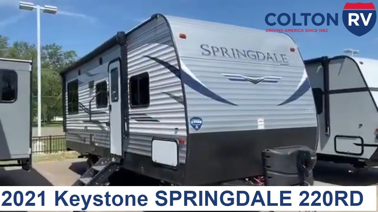Quick Look 2021 Keystone SPRINGDALE 220RD Travel Trailer