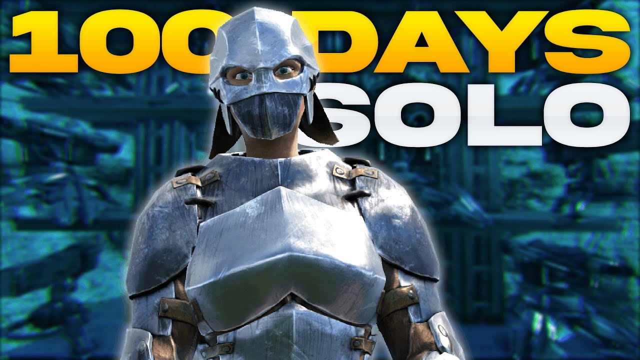 100 Days SOLO In A Broken Genesis Rathole | ARK FULL WIPE