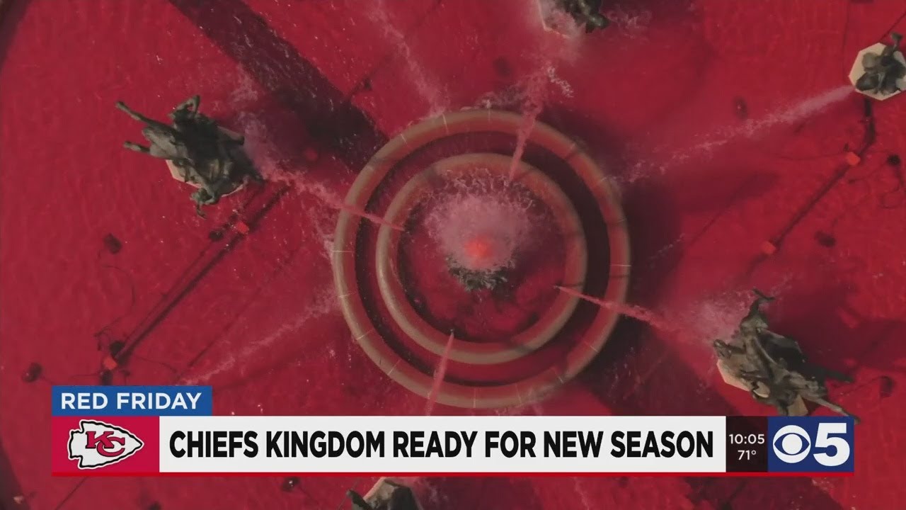 RED FRIDAY: Kansas City readies for the Chiefs home opener