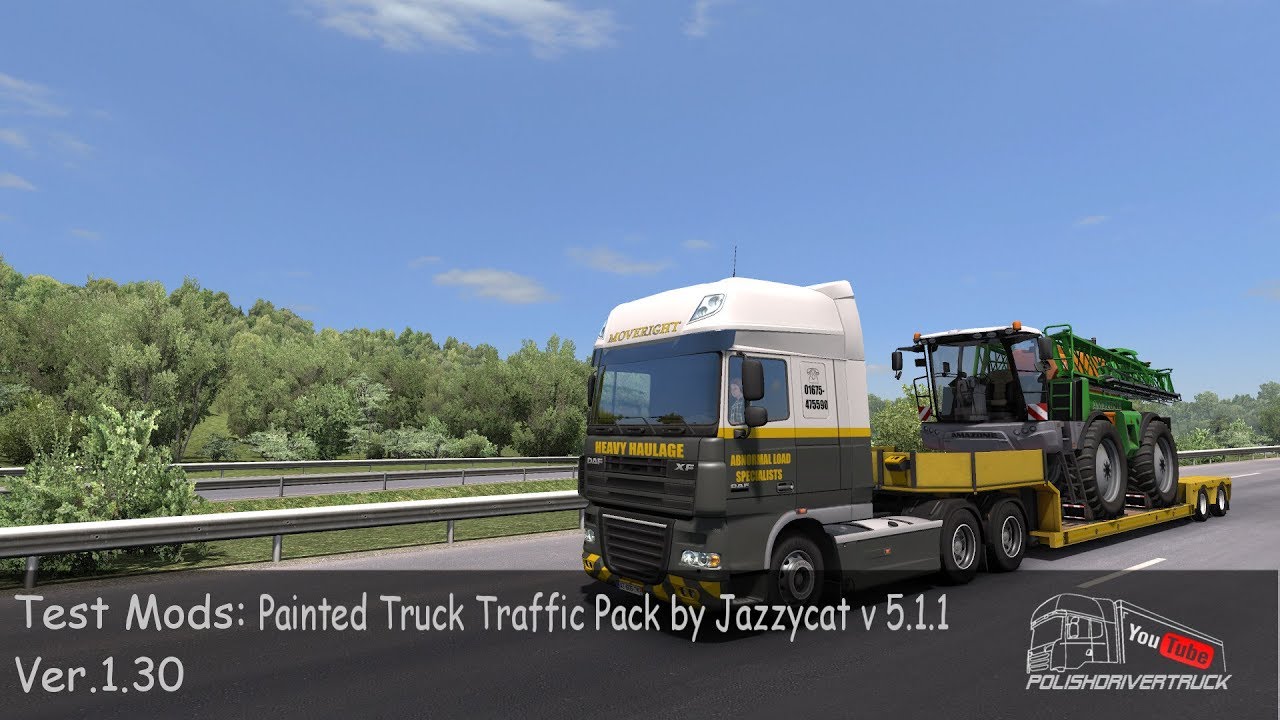 [ETS2. V1.30]...PDT...Painted Truck Traffic Pack by Jazzycat v 5.1.1