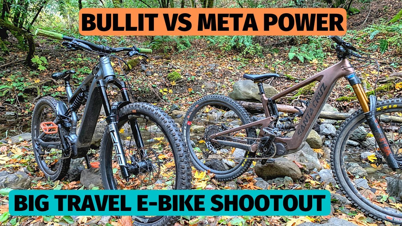 Santa Cruz Bullit vs Commencal Meta Power 27 - shootout review of best Shimano EP8 ebikes