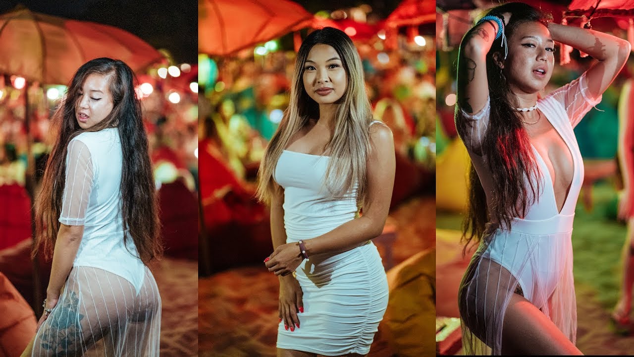 BTS Night Beach Photoshoot Bali | Bikini Session | La Planca Seminyak