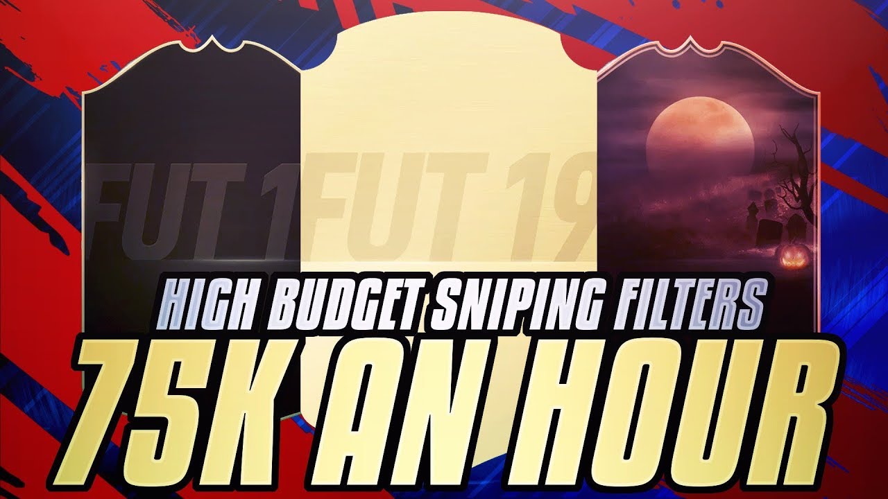 3x HIGH BUDGET SNIPING FILTERS! MAKE 200K A DAY *EASILY* - FIFA 19 TRADING