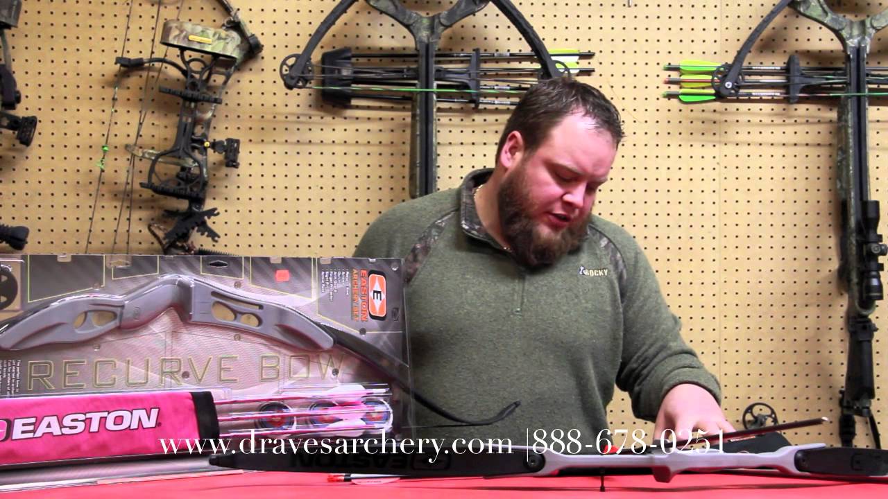 Hunger Games Recurve Bow Set Up by Easton Archery