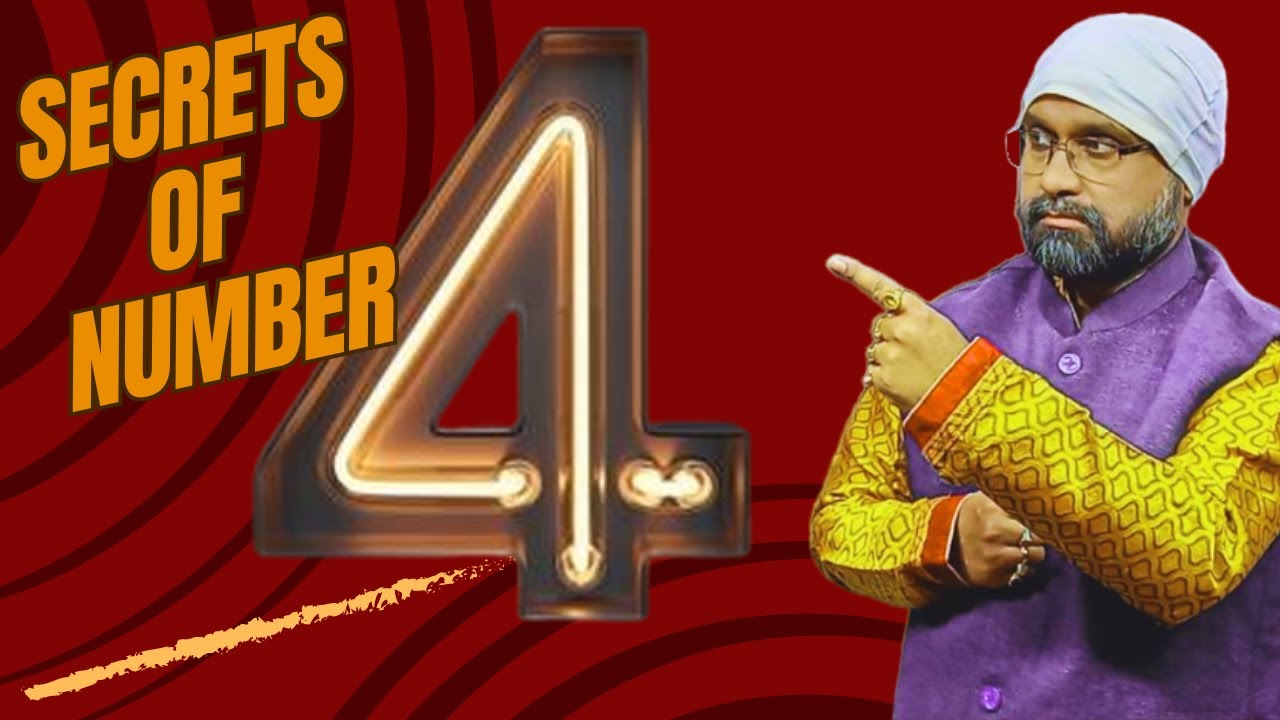 Birth Number 4 Career & Weaknesses | ৪ সংখ্যার বৈশিষ্ট্য | Sri Moni Bhaskar | Astrologer In India