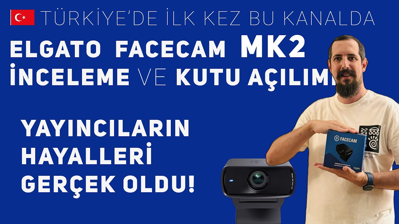 ELGATO FACECAM MK2 İNCELEME - 2024 MODEL MARK 2 EN İYİ WEBCAM OLABİLİR Mİ?