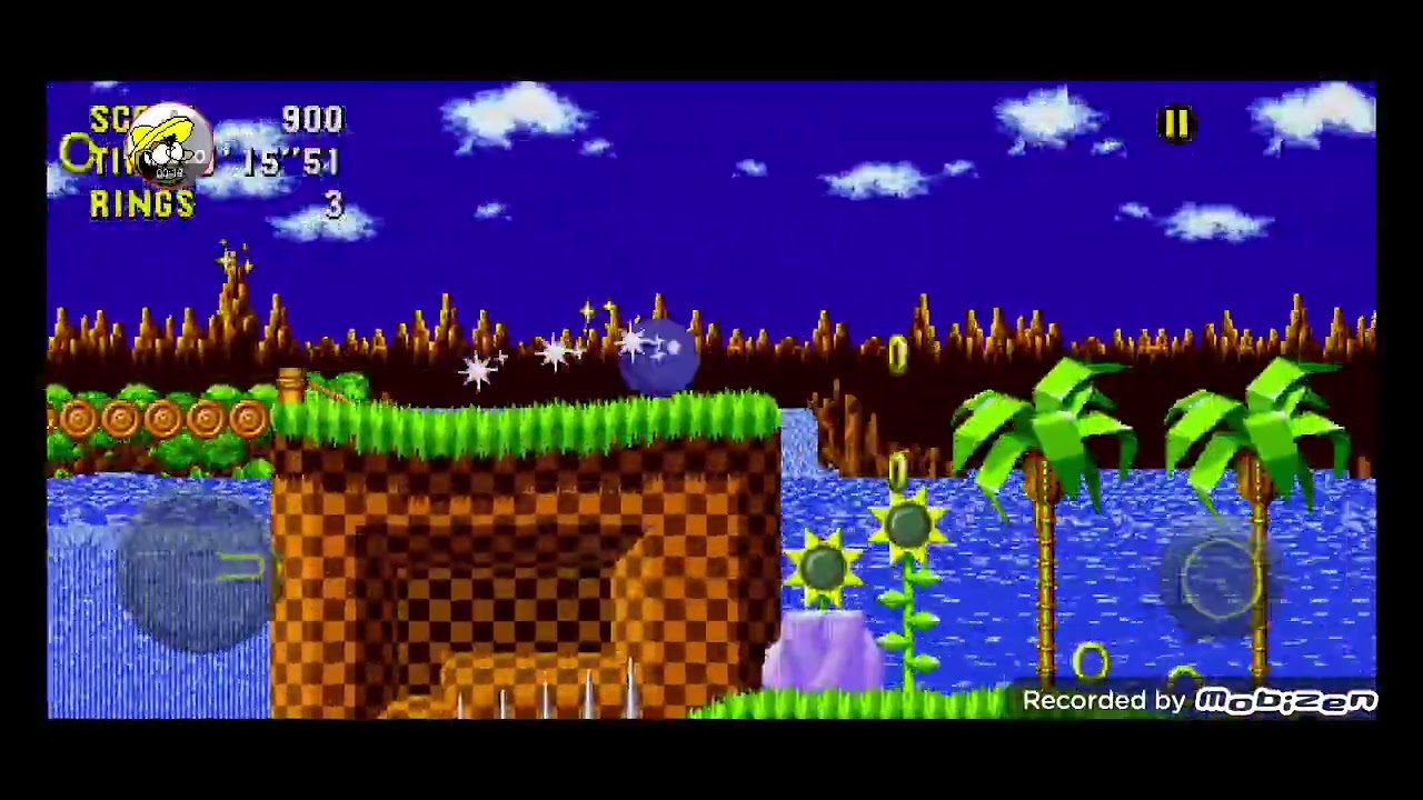 sonic 1 forever green hill zone speed run with escape the zone mod