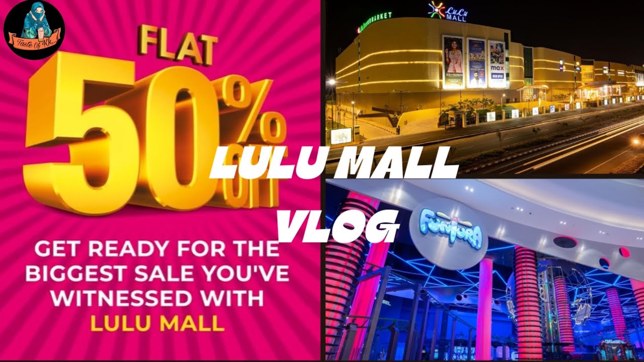 Lulu Mall Trivandrum ❤️|50%Offer✔️|Shopping 🛒🛍️|Full Vlog Tamil✨|Fun filled day with Us😂|full crowd😮