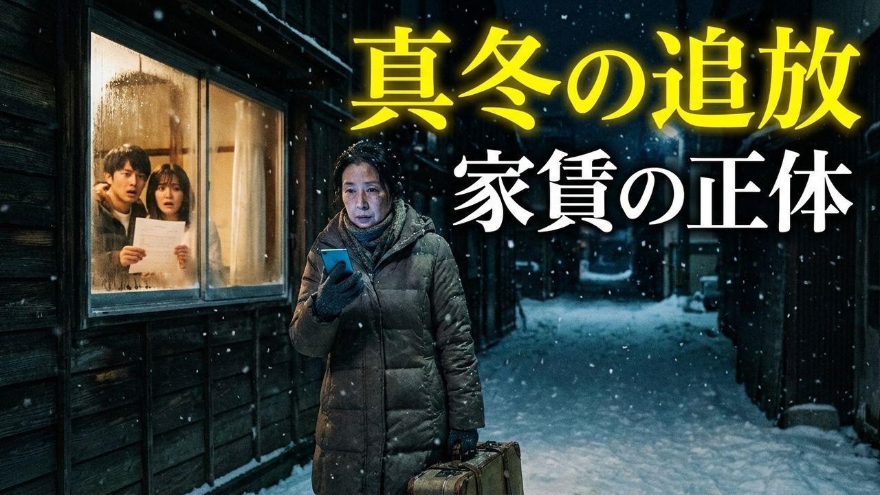 1730万円貢いだ母を真冬にポイ捨てした息子→１本の電話で家も仕事も失う羽目に