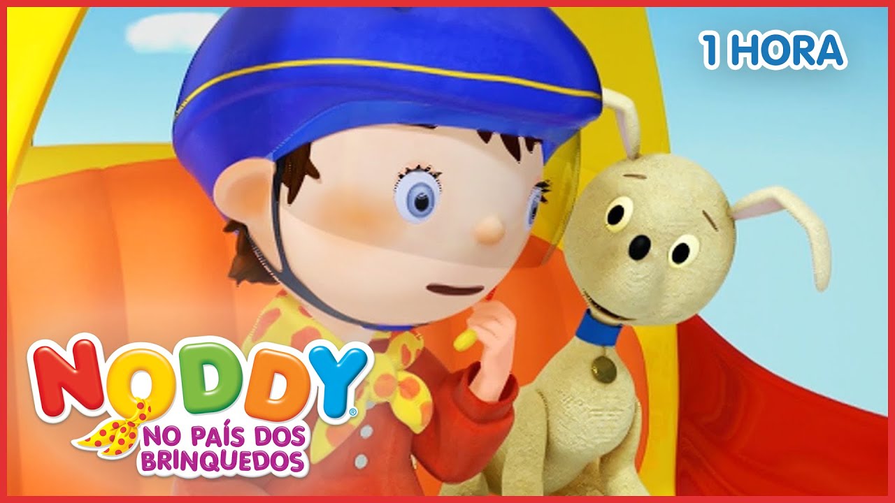 Compilação De 1 Hora: Um Grande Salvamento | Noddy em Português | Desenhos Animados