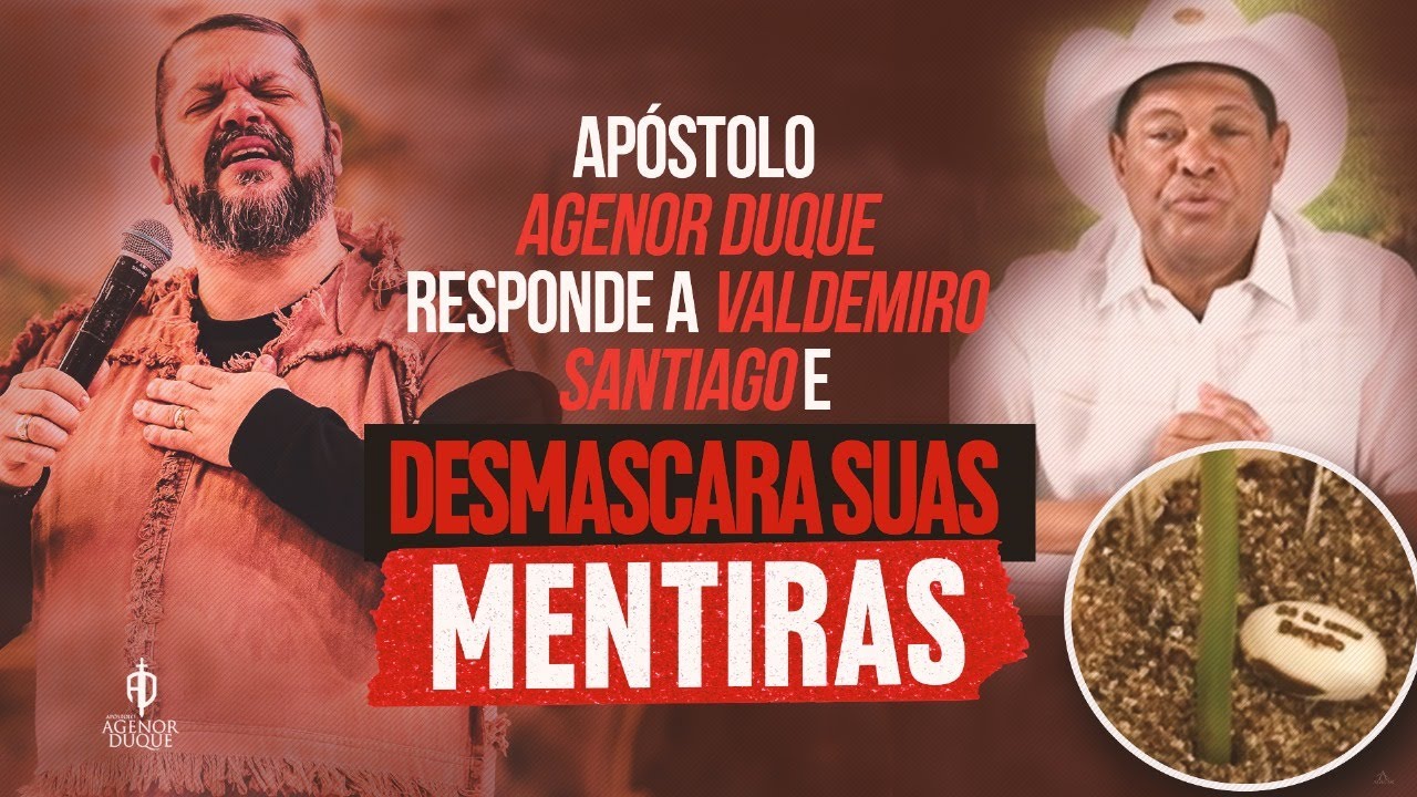 LIVE APOSTOLO AGENOR RESPONDE A VALDOMIRO SANTIAGO