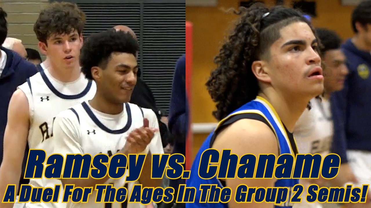Ramsey 74 Lyndhurst 70 (2OT) | HS Boys Basketball | Group 2 Semis | Rams Outduel Chaname In Classic!