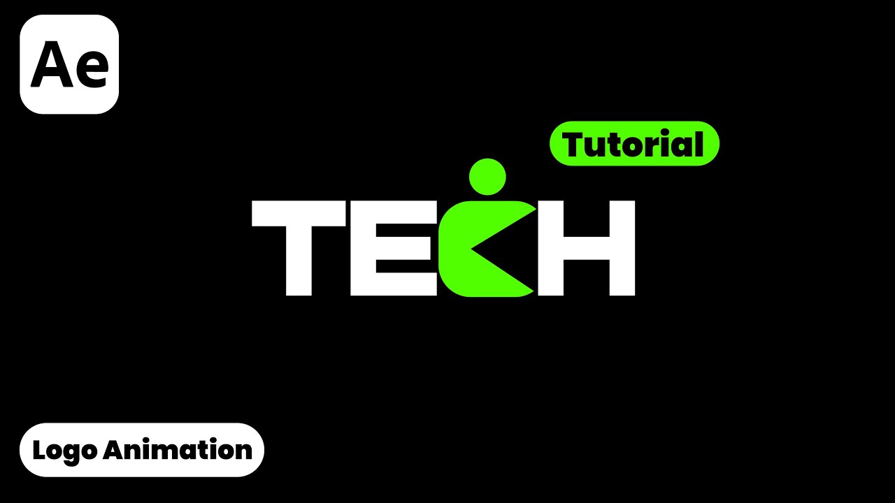 Tech Logo Animation in After Effects Full Tutorial | Advanced logo Animation |