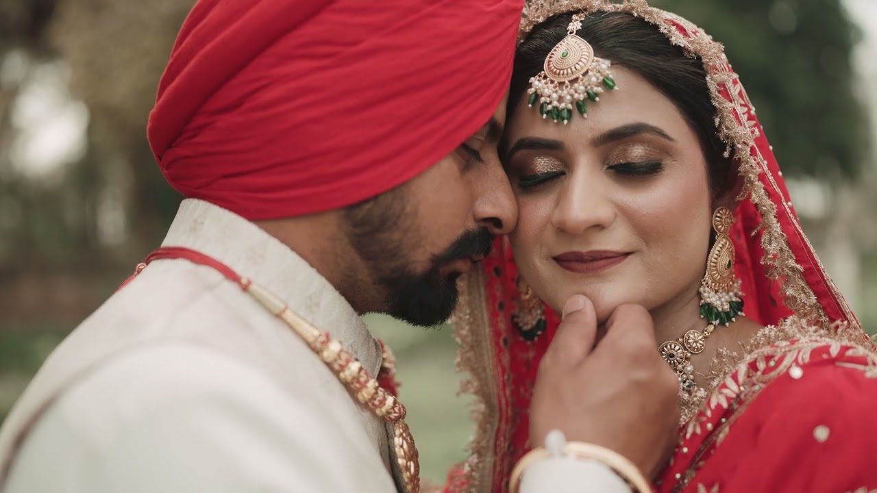 Satnam singh weds Sandeep kaur Same day Jaggo with wedding  the best couple for ever