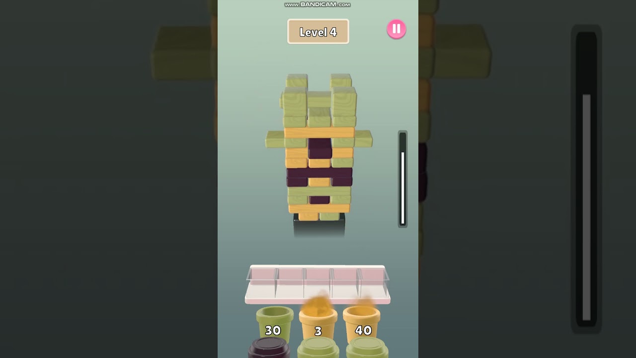 Cup Sort Tower Gameplay