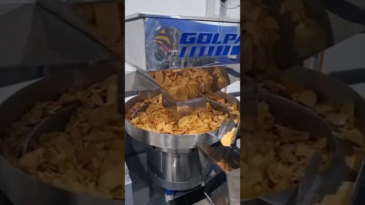 Embaladora semi automática para batata chips.