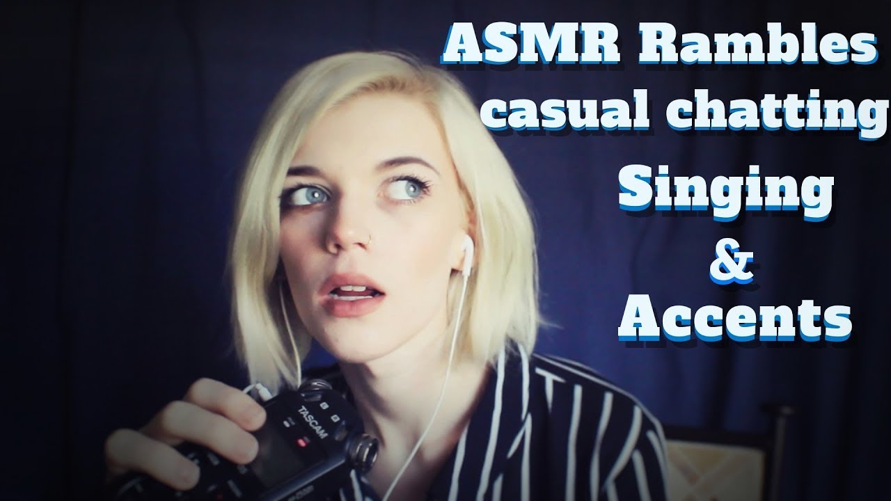 Casual ASMR rambles✌🏼☕️