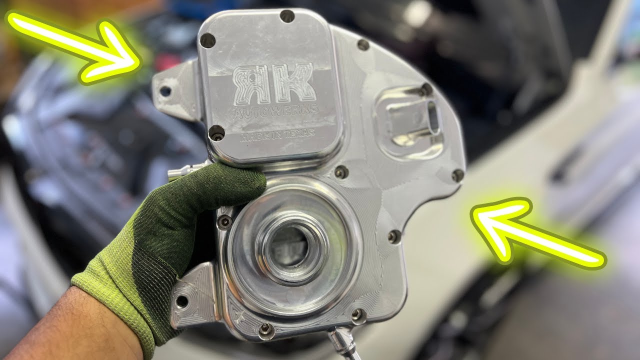 RK Autowerks BILLET COOLANT RESERVOIR / F90 M5