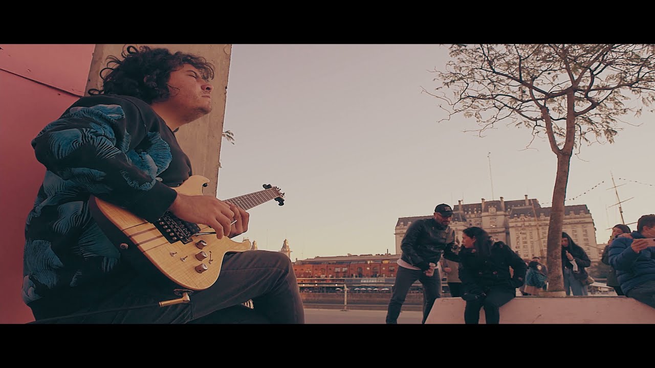 ABBA Chiquitita - Electric Guitar Cover - on the Street