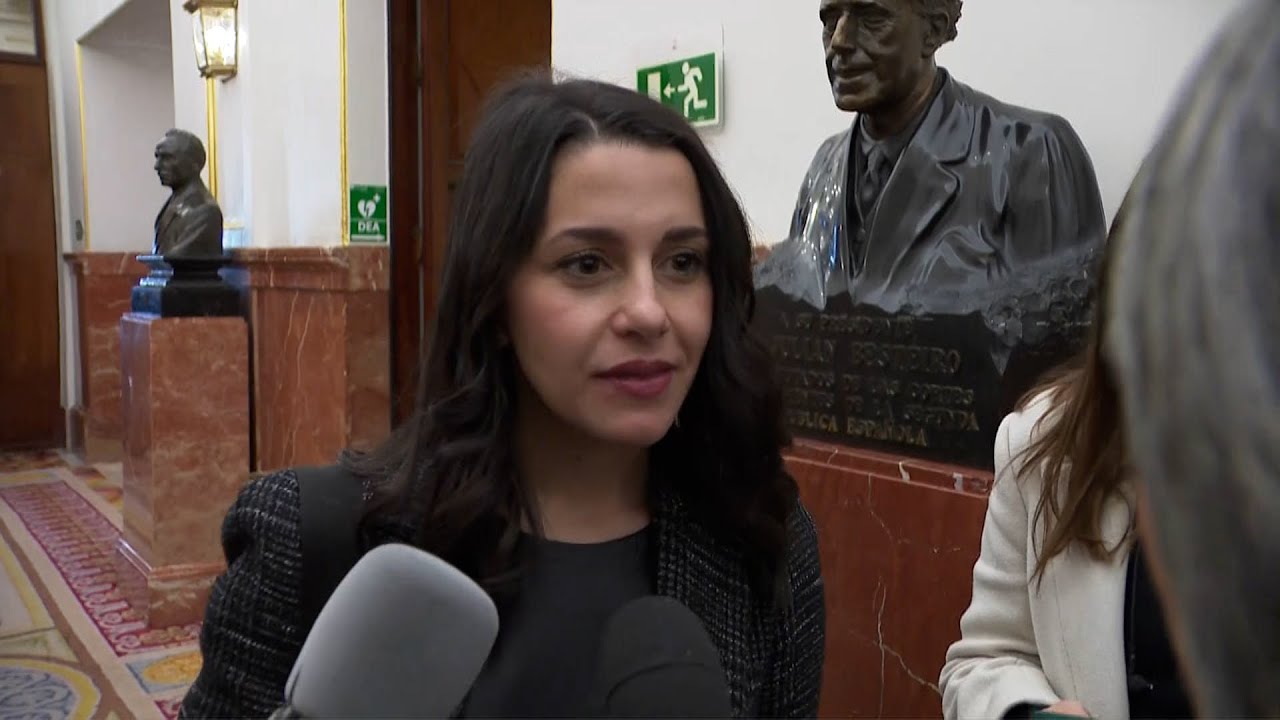 Arrimadas valora la posible marcha de diputados de Cs del Congreso