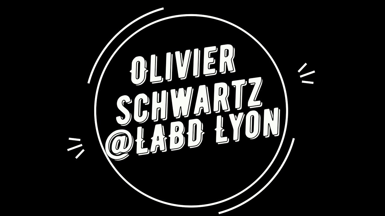 Dédicace d'Olivier Schwartz @LaBd Lyon 04