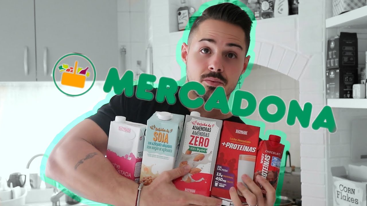 PRODUCTOS TOP MERCADONA 🔝 / compra saludable FIT tipos de leche y + / @juanmasfit