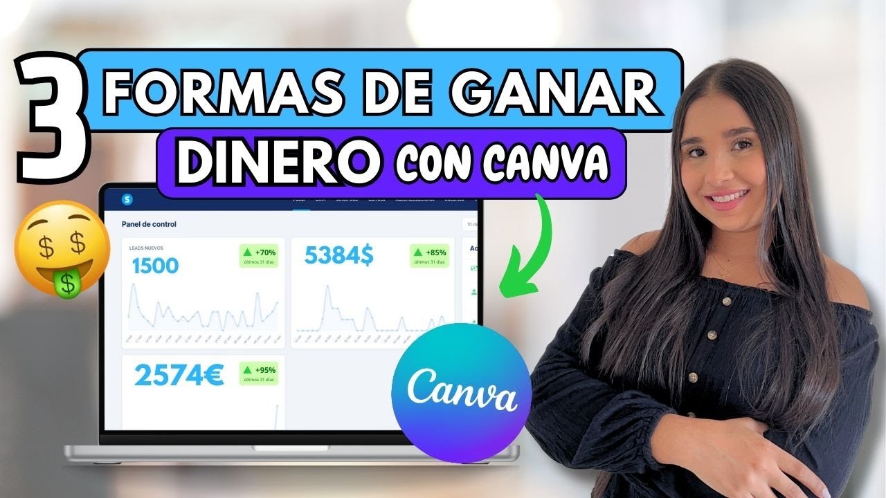 Cómo Ganar dinero con Canva | 3 Formas para comenzar este 2025
