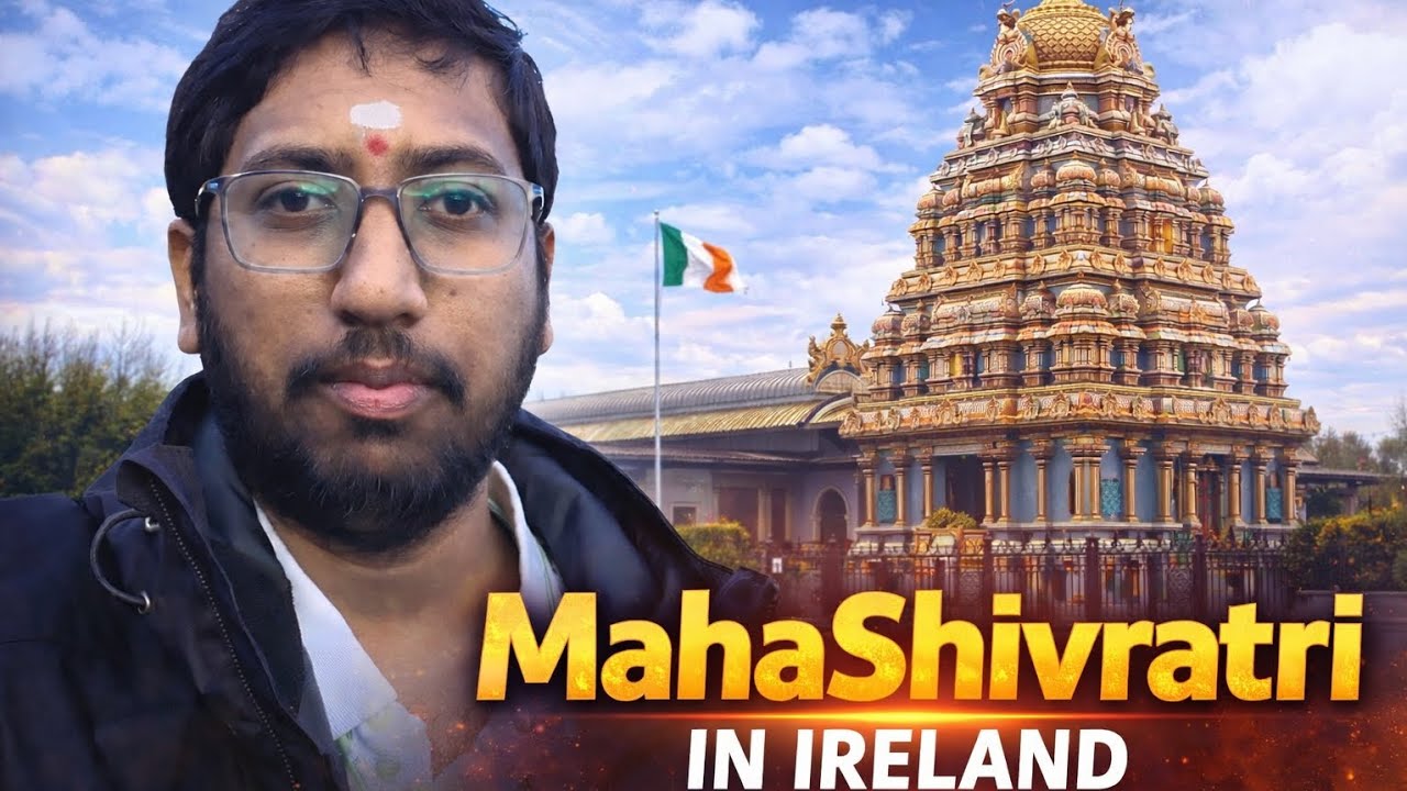 A Peaceful Day — My First Temple Visit in Ireland 🇮🇪