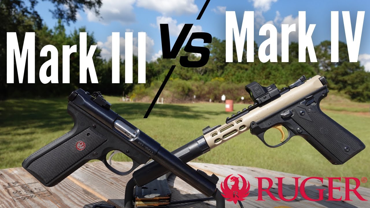 Ruger Mark III против Mark IV: значительные улучшения, о которых вам нужно знать