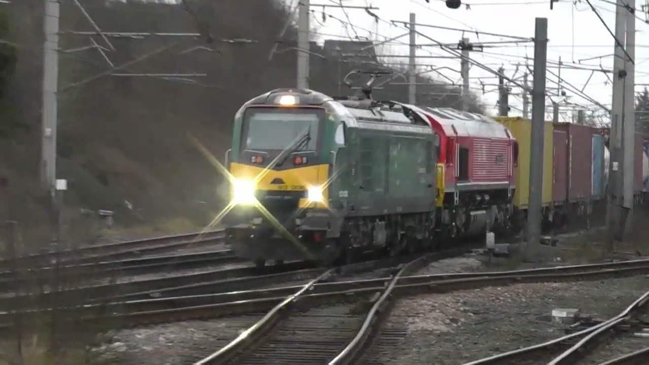ON TEST !! 93006 with 66108 DIT 4Q38 Seaforth - Mossend Euroterminal, 10th February 2026