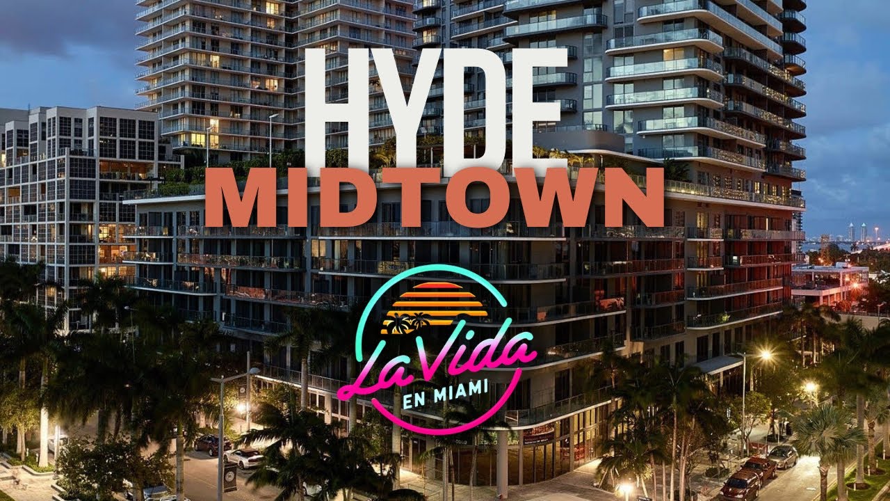 HYDE Midtown Miami hermoso edificio y sus amenidades