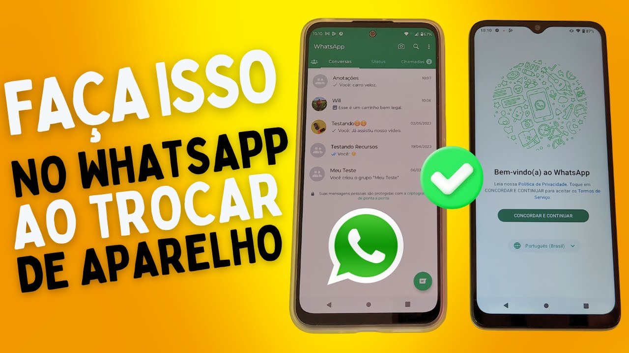 NOVIDADE NA HORA DE TROCAR O WHATSAPP DE APARELHO, FICOU MUITO MAIS SIMPLES