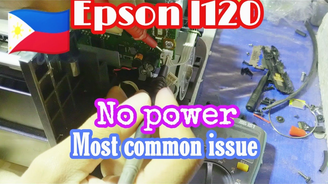 Epson l120 no power | common issue