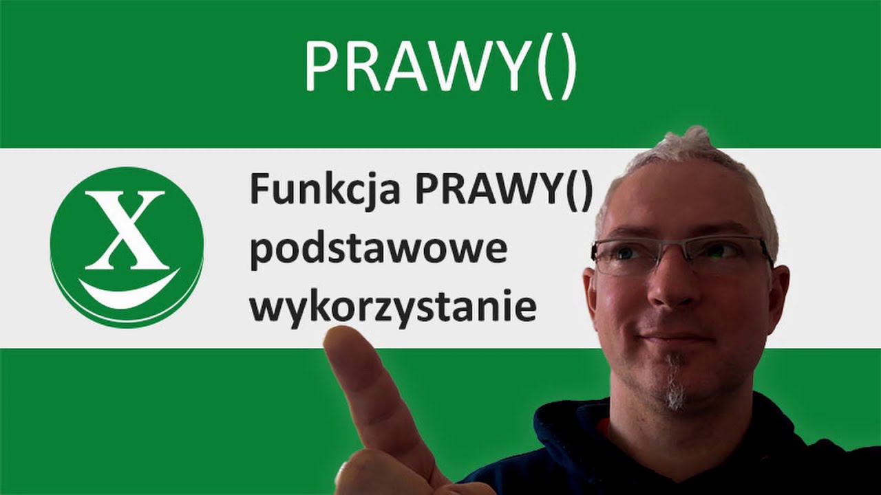 Funkcja PRAWY Excel - lubieExcela.pl
