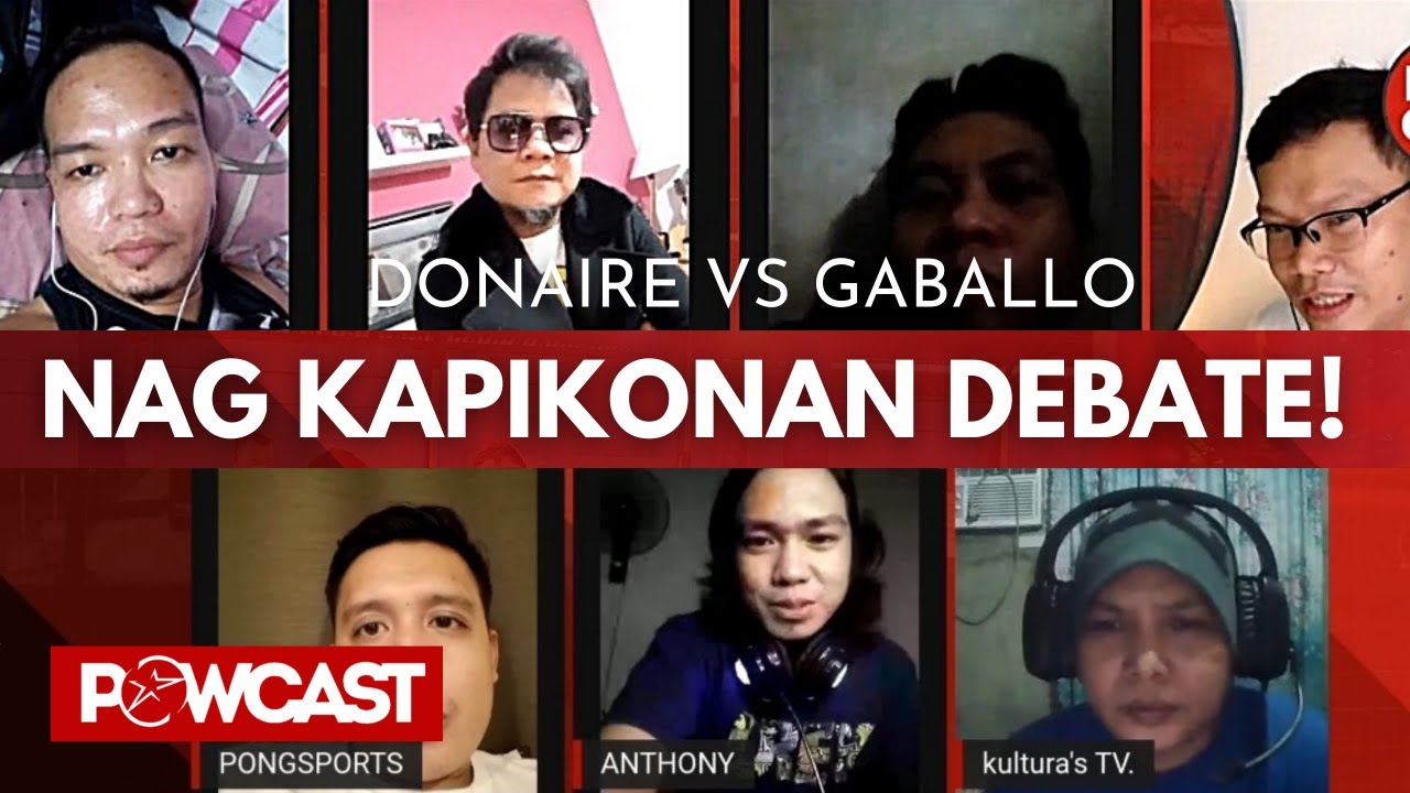 Donaire vs Gaballo Prediction Debate  | Nagkapikonan!