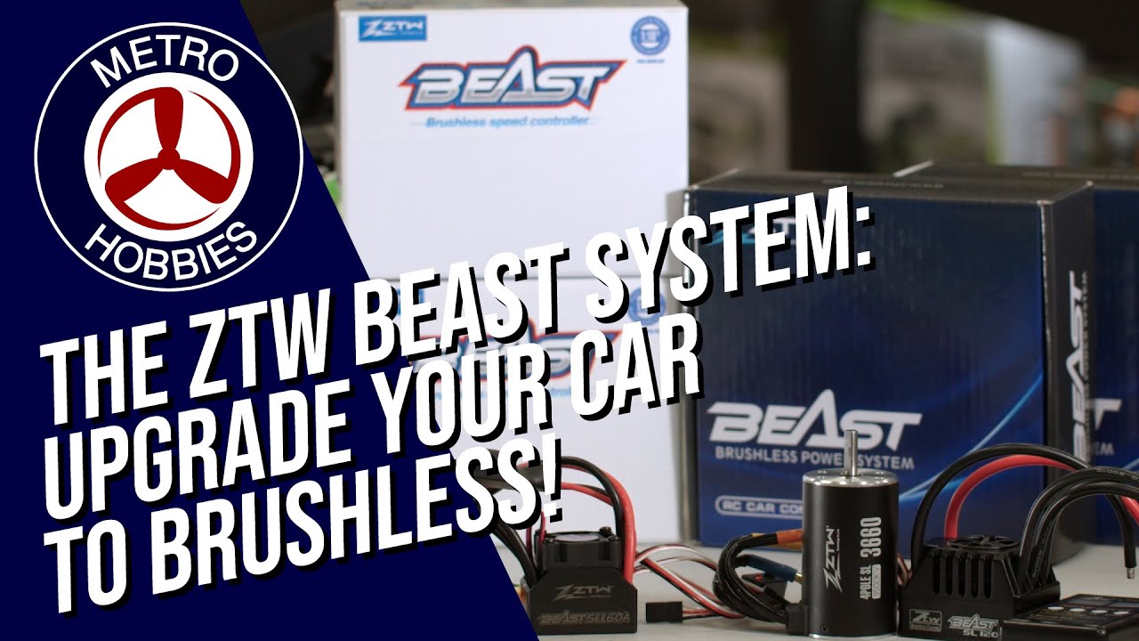 ZTW Beast Brushless Systems | Easy Ways to level up your RC cars!