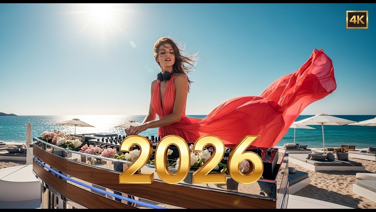 Deep House Summer Energy 2026 🌊 Beach Chill 4K