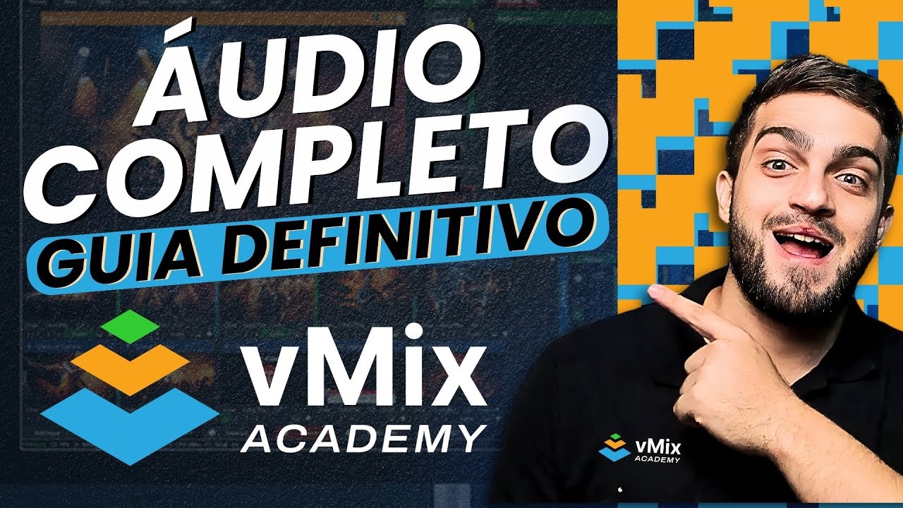 Áudio no vMix: Entradas e Saidas de Áudio - Aprenda tudo!