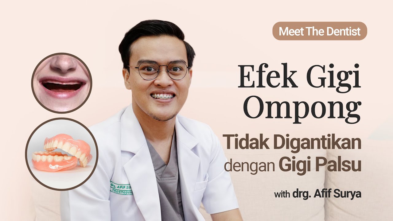 Perawatan Gigi Ompong Bikin Kantong Bolong? Masa sih? Ini Efeknya Jika Dibiarkan