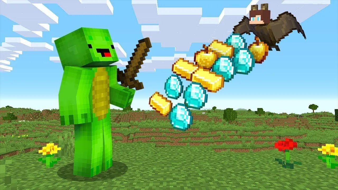 BROMA a Mi Amigo con MOD de TRANSFORMACIÓN en Minecraft