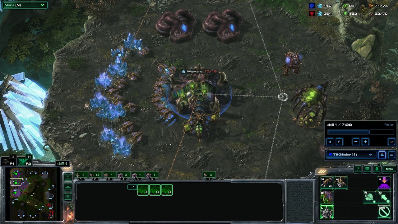 ESports - StarCraft II, TSGSolar vs liquidthermy, Assembly Summer 2019 (6th of August 2019), Cybe...