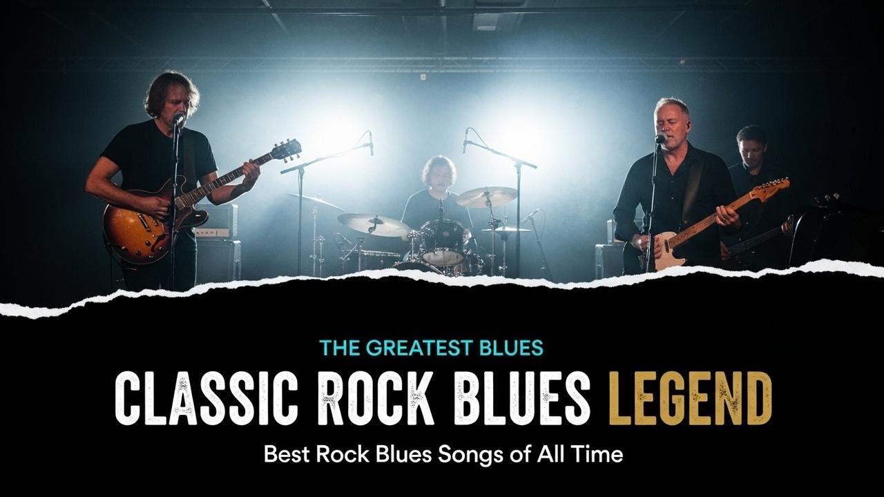 BB King, Jimi Hendrix, Muddy Waters, Eric Clapton, ZZ Top – Electric Blues Rock Fire