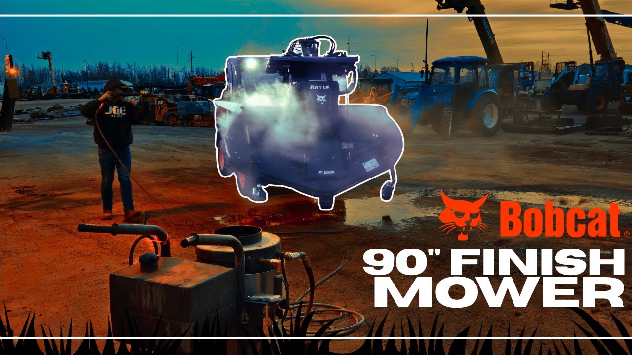 Газонокосилка Bobcat 90'' Finish. Прогулка. Ориентирована на сервисное обслуживание!
