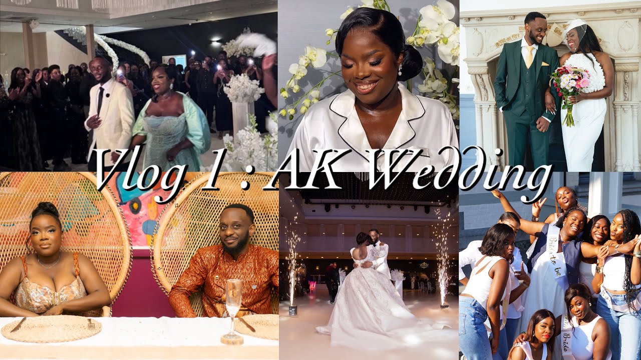 VLOG 1 : MA GRANDE SŒUR SE MARIE (JE VOUS MONTRE TOUT) 💍👰🏾‍♀️