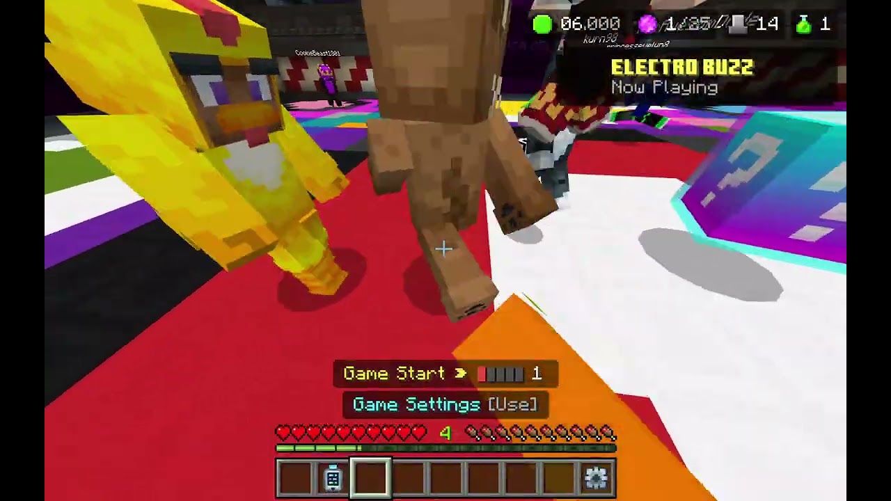 waffles plays block party. AGAIN.