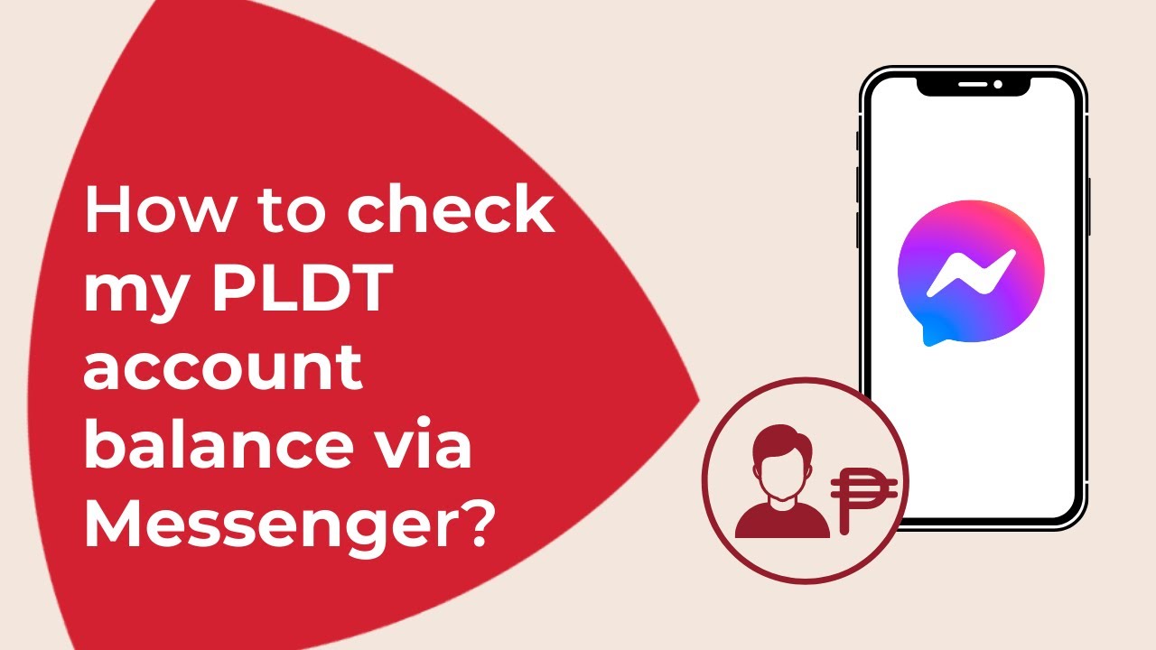 How to check my PLDT account balance via Messenger | #QuickTips