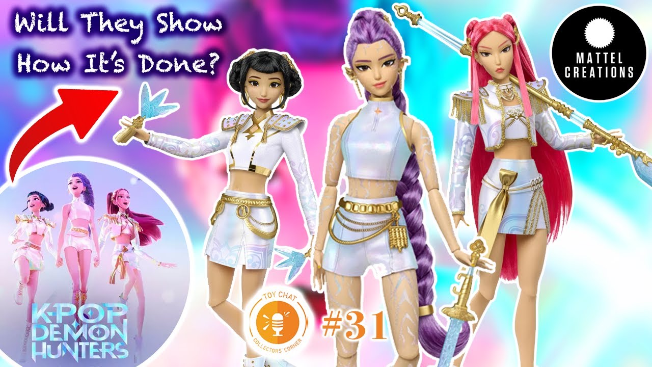 K-Pop Demon Hunters DOLLS наконец-то выходит... Справятся ли они? *Мы реагируем* #CC Podcast, вып...