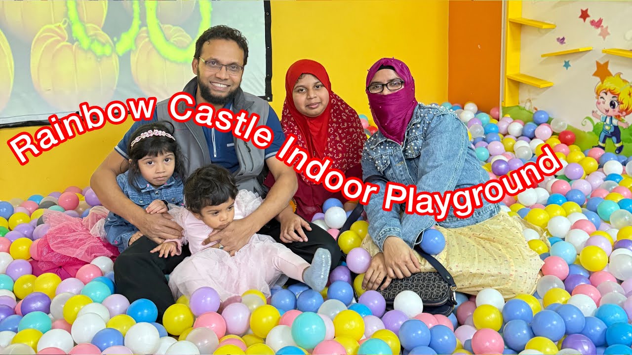 Rainbow Castle Indoor Playground!!