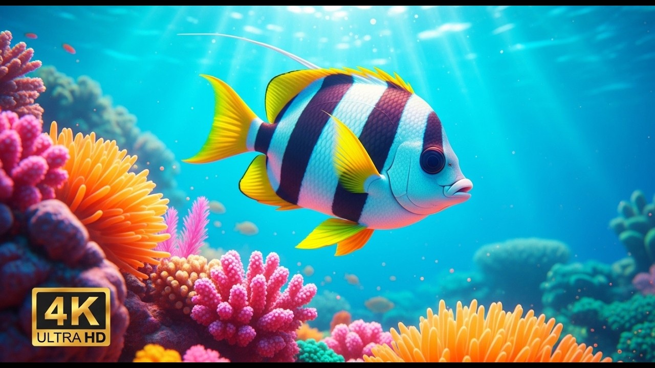 12 Hours Underwater Sleep Music – Stress Relief & Relaxation