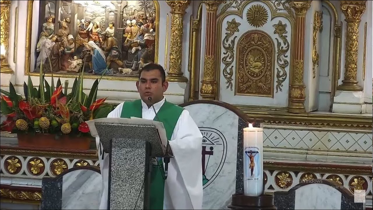 Eucaristía viernes 23 de enero de 2026 - 5:00  p. m.    Basílica Señor de los Milagros de Buga